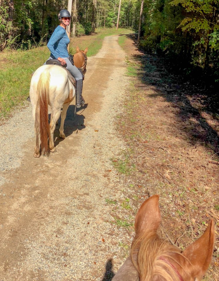 Trail Riding With The Hubby
